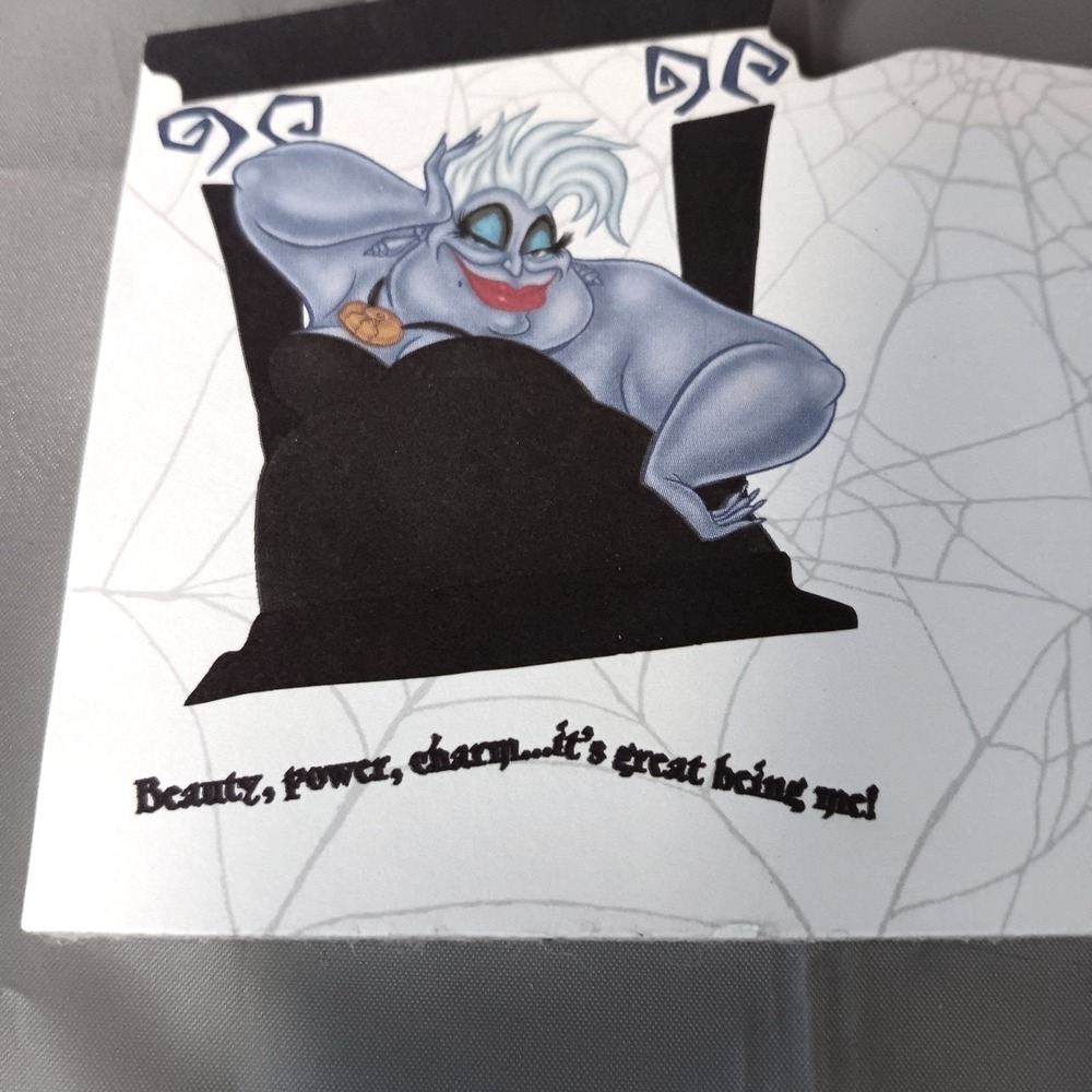 Disney Ursula Notepad Little Mermaid Villain Stationery Rare Disney Collectible
